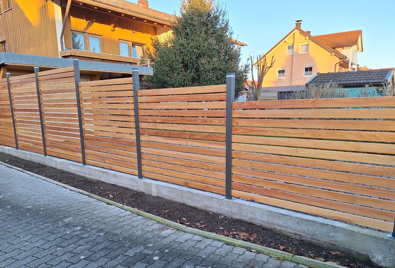 Holzzaun Projekt